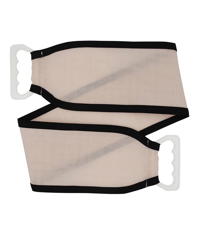 Scrub schiena in seta — 100% seta grezza di bozzolo